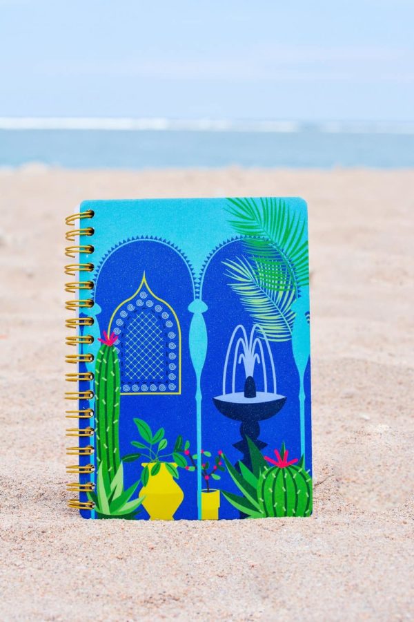 la-petite-plagiste-accessoires-carnet-jardin-majorelle-face